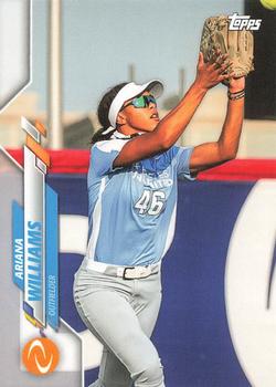 2020 Topps On-Demand Set 18 - Athletes Unlimited Softball #55 Ariana Williams Front